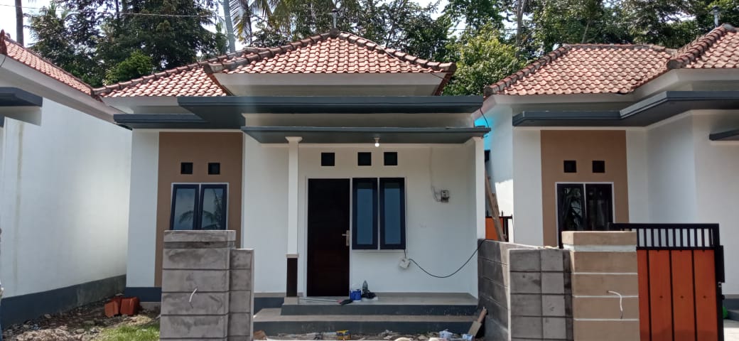 foto tampak rumah tipe 36/80 perumahan GD RESIDENCE 2