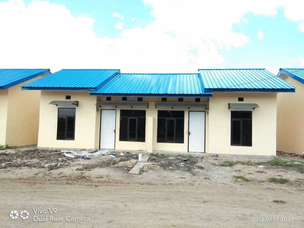 foto tampak rumah tipe 36 perumahan BERLIAN BLOREP PERMAI III