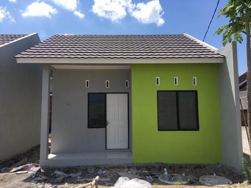 foto tampak rumah tipe 24 perumahan PERMATA SAKINAH