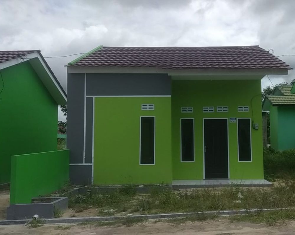 foto tampak rumah tipe 36 Subsidi perumahan GRAHA HASTINA