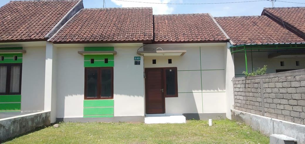foto tampak rumah tipe 36 perumahan GRIYA TEGAL ASRI