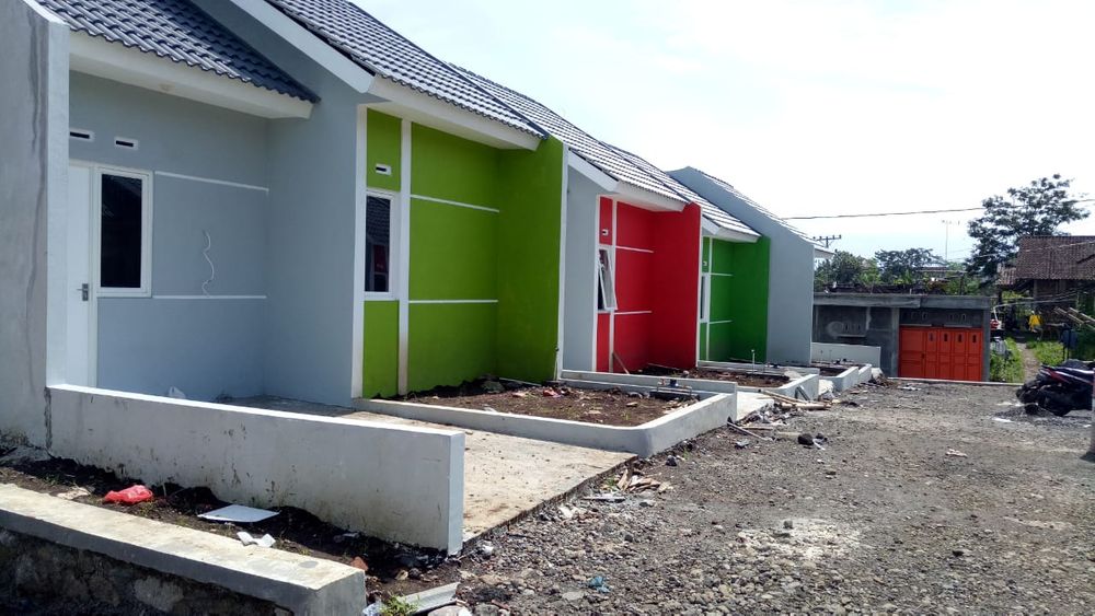 foto tampak rumah tipe 28/66 perumahan MARISON REGENCY WINDUSARI