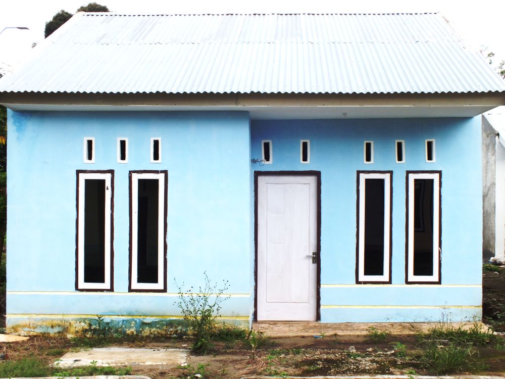 foto tampak rumah tipe 36 perumahan QITO RESIDENCE