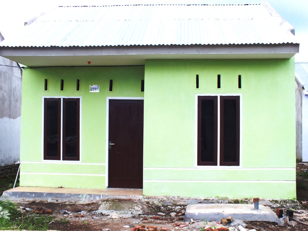 foto tampak rumah tipe 36 perumahan QITO RESIDENCE