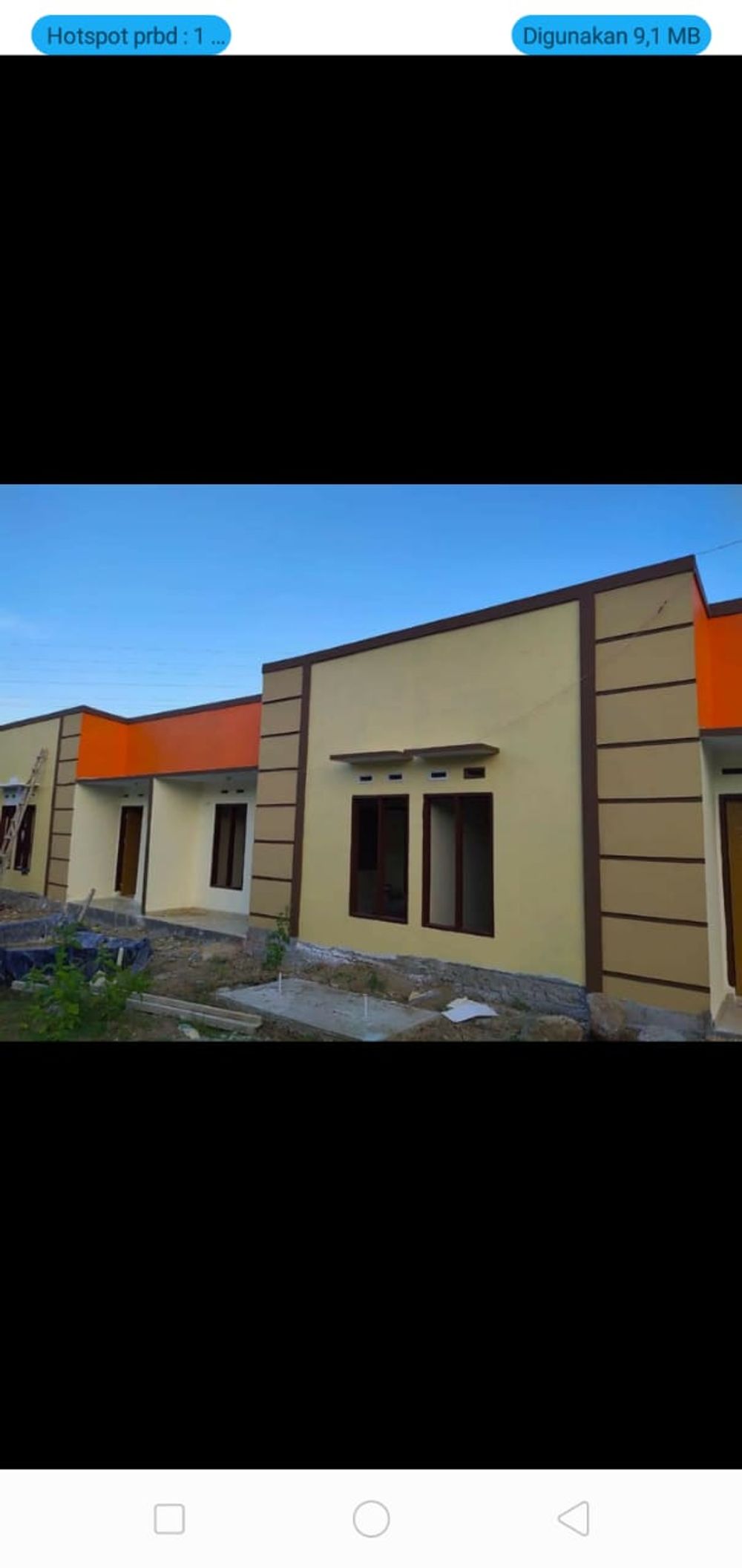 foto tampak rumah tipe 36/78 perumahan GRIYA PERMATA SARI GALUNG MALOANG