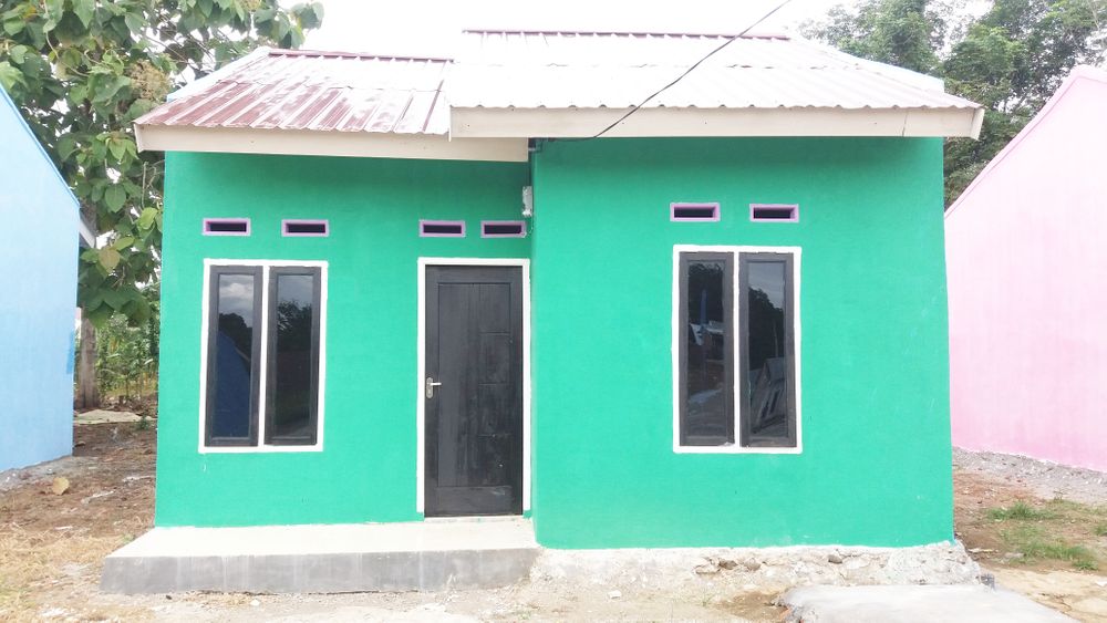 foto tampak rumah tipe 36 perumahan QITO RESIDENCE