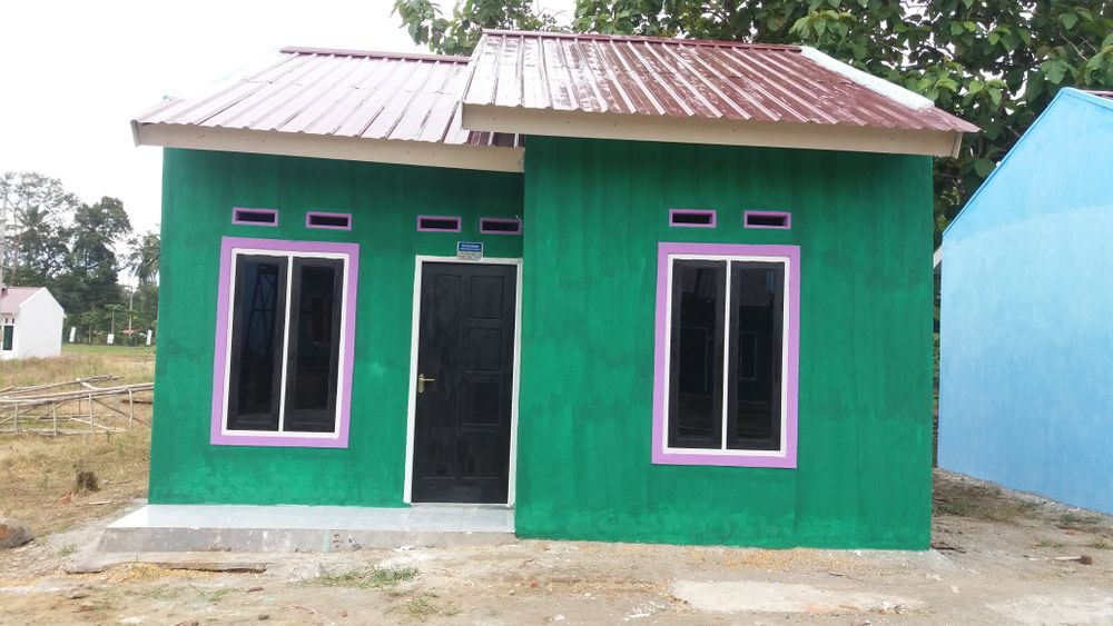 foto tampak rumah tipe 36 perumahan QITO RESIDENCE