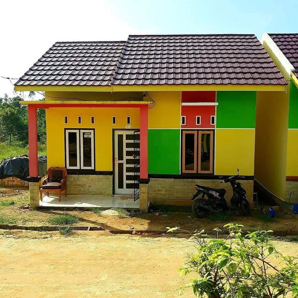 foto tampak rumah tipe RST 36 M2 PLUS perumahan Ramaliza Permata