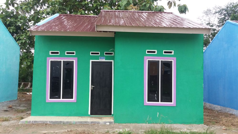 foto tampak rumah tipe 36 perumahan QITO RESIDENCE