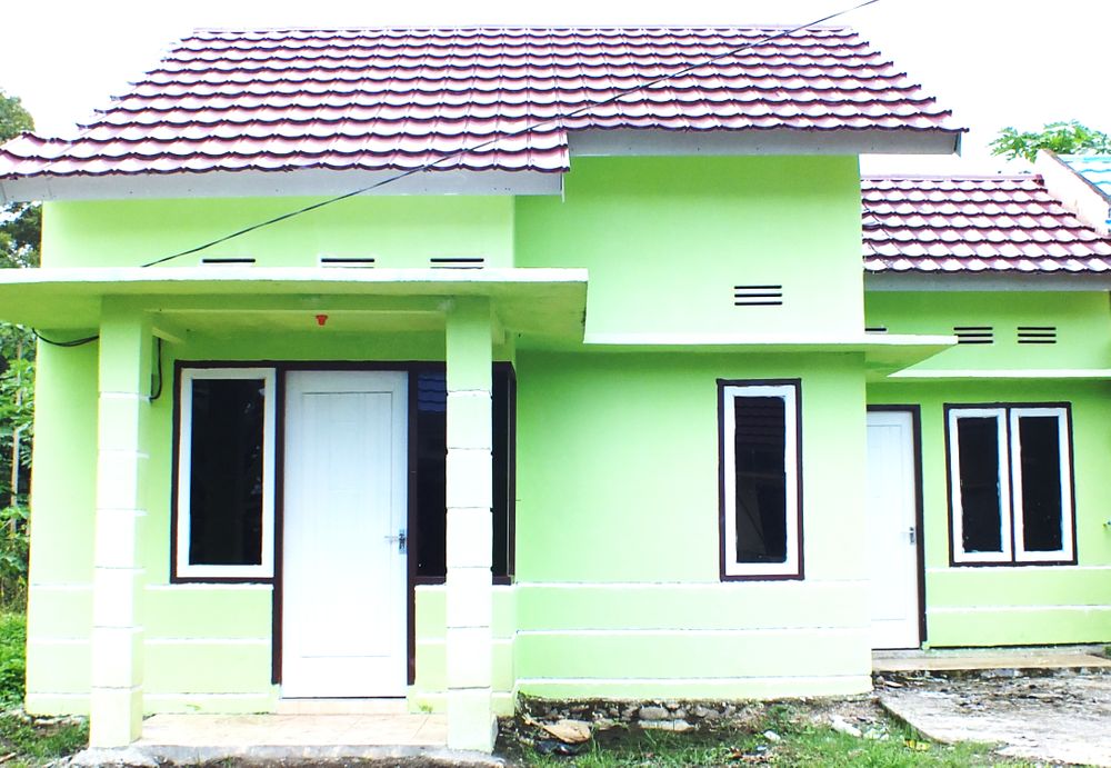 foto tampak rumah tipe 38 perumahan QITO RESIDENCE