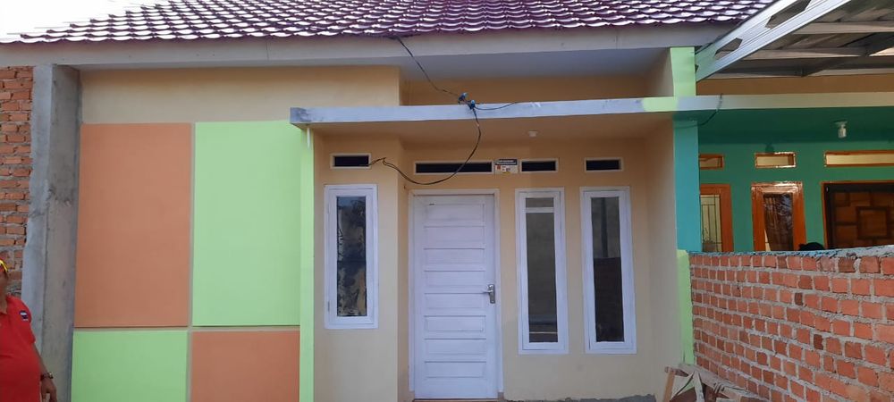 foto tampak rumah tipe 36 perumahan Griya Jati Asri 4