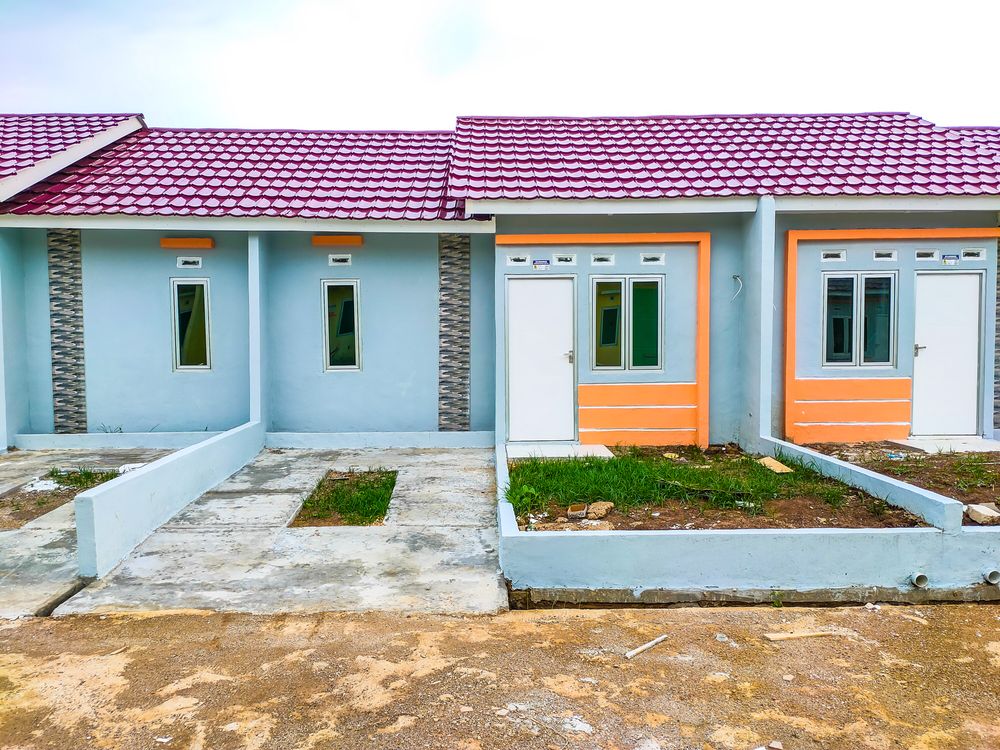 foto tampak rumah tipe Tahap 2 perumahan Grand Shafira