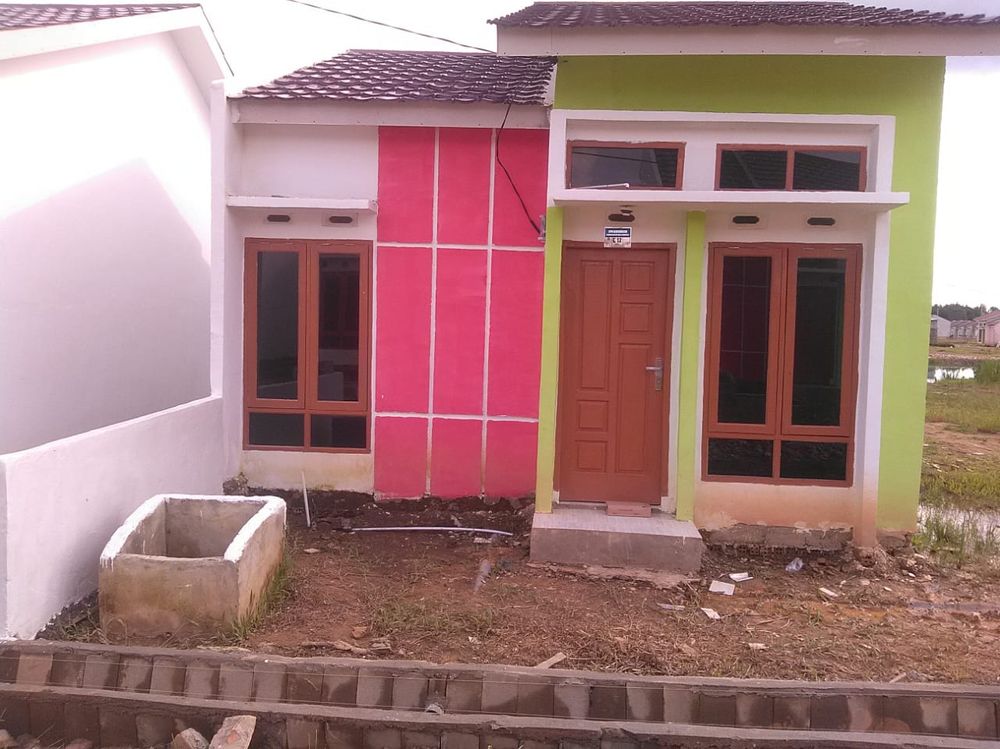 foto tampak rumah tipe  36 perumahan puri agung karya jaya