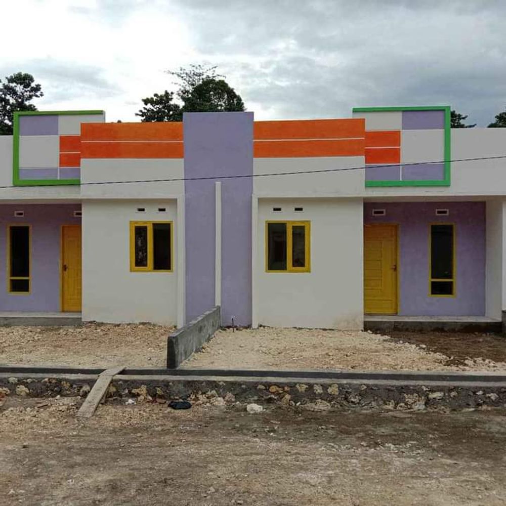 foto tampak rumah tipe 36/72 perumahan BUMI TELAGA MAS RESIDENCE