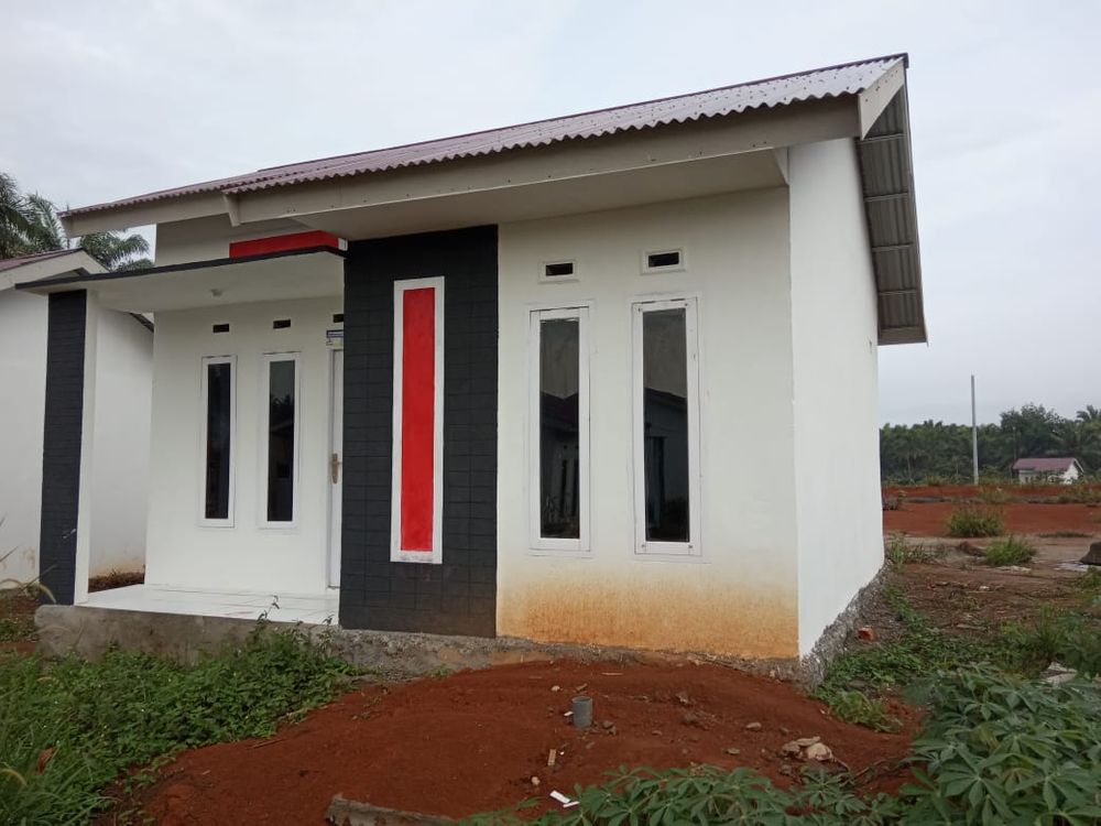 foto tampak rumah tipe 36 perumahan PERUMAHAN GREEN VIEW TAHAP II