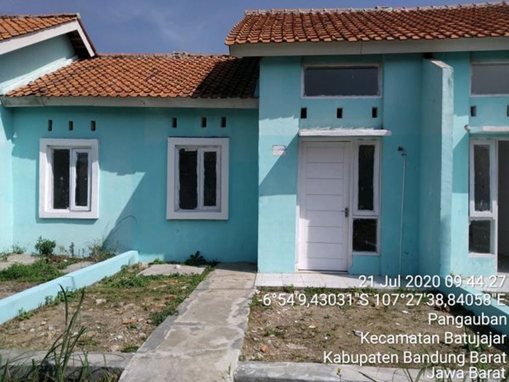 foto tampak rumah tipe 23/60 perumahan PANGAUBAN SILIH ASIH TAHAP 2