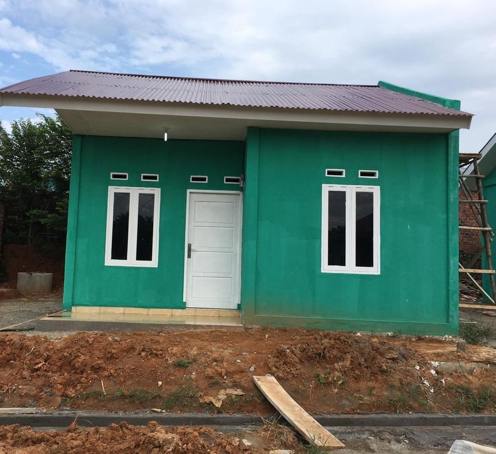 foto tampak rumah tipe 36 perumahan IMPIAN PERDANA RESIDENCE 07C