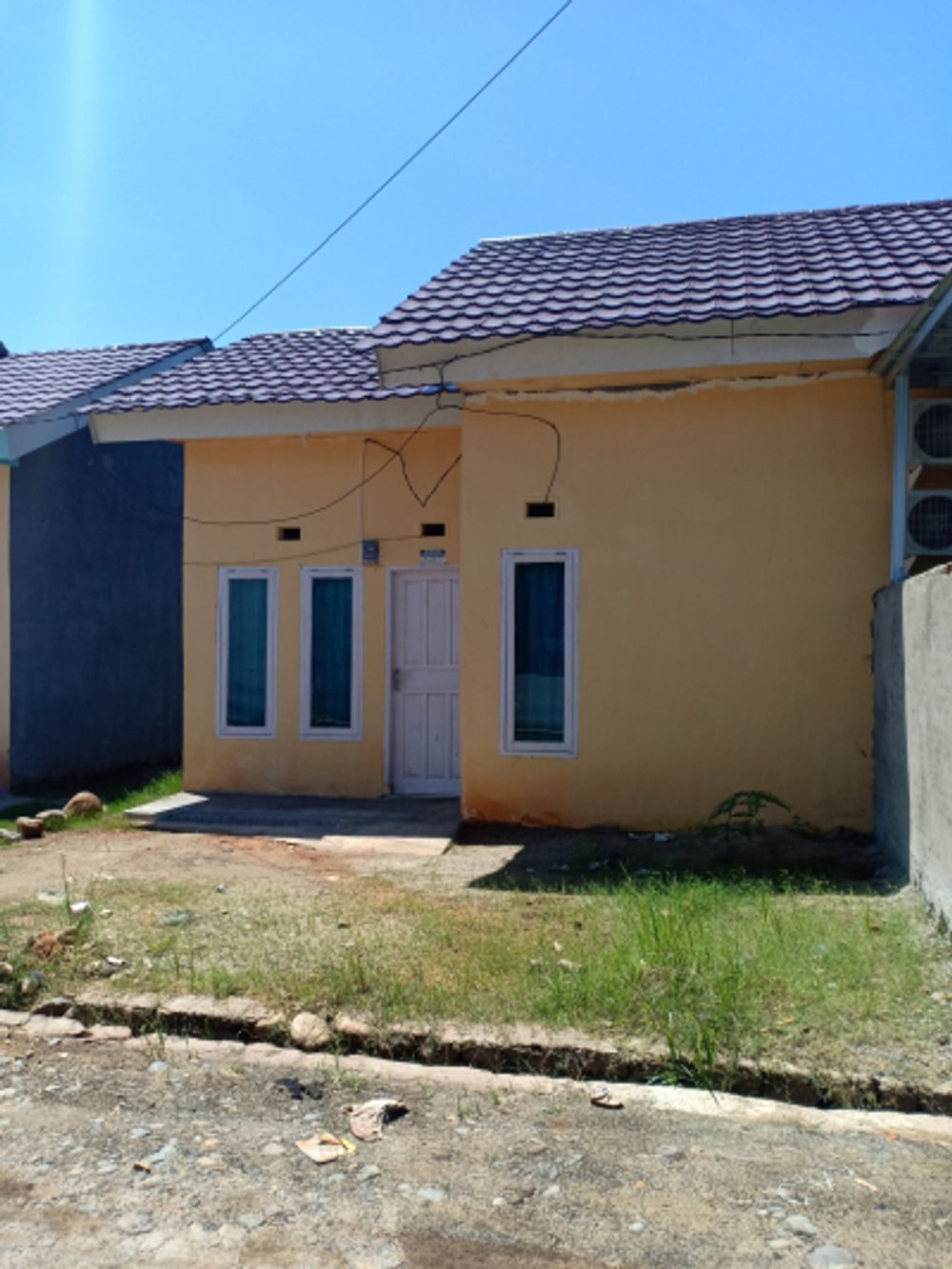 foto tampak rumah tipe 36 perumahan GRIYA BEACH PERMAI