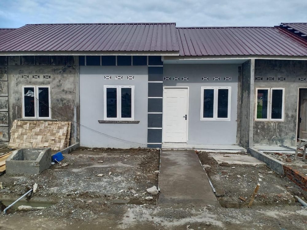 foto tampak rumah tipe 36 perumahan BIMER REGENCY IV