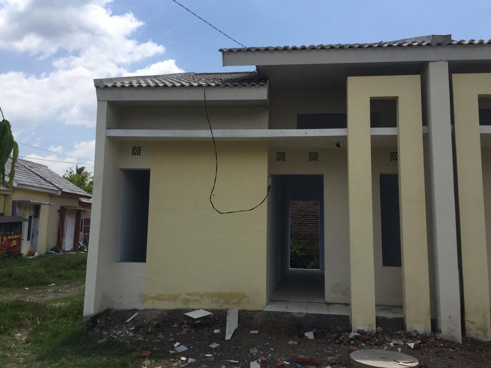 foto tampak rumah tipe 33 perumahan VILLA KEMBANG ASRI
