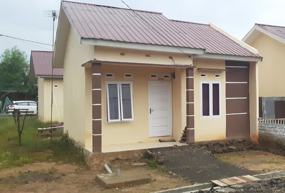 foto tampak rumah tipe 36 perumahan MANDALA NAKAU REGENCY