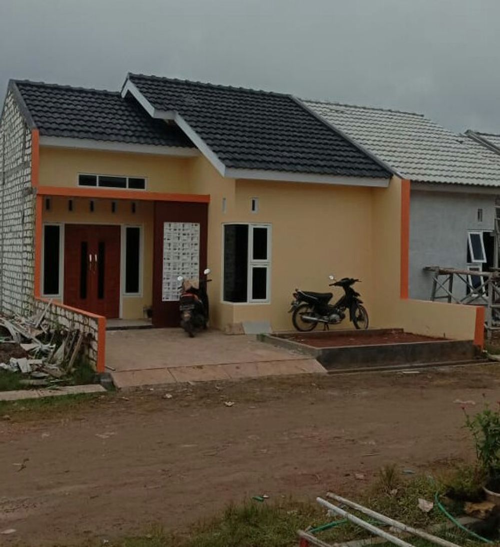 foto tampak rumah tipe 40/78 perumahan Perumahan Griya Khazanah Asri