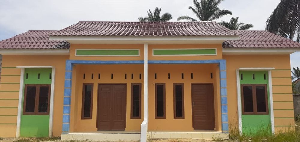foto tampak rumah tipe 36/108 perumahan PULO INTAN CIKAMPAK