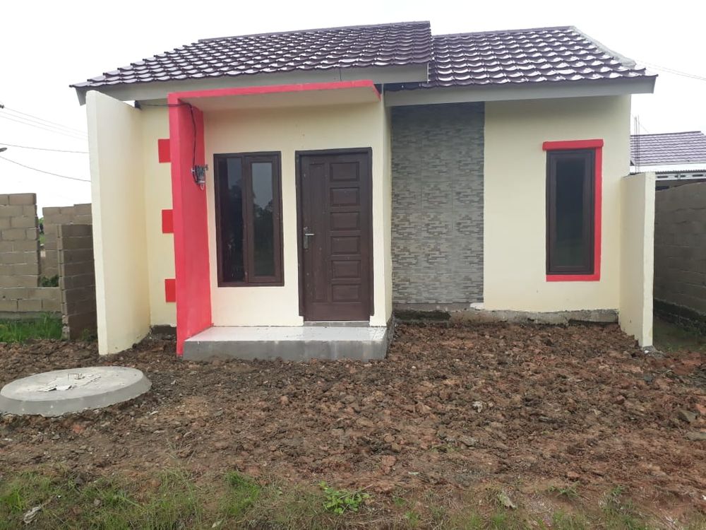 foto tampak rumah tipe 36/84 Subsidi perumahan GRIYA ALAM INDAH LESTARI 2