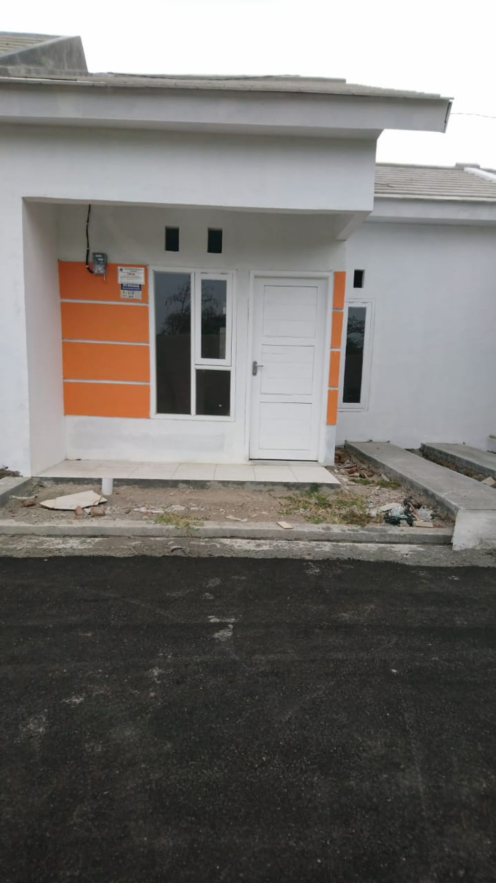 foto tampak rumah tipe 36 perumahan TAMAN AMARTHA
