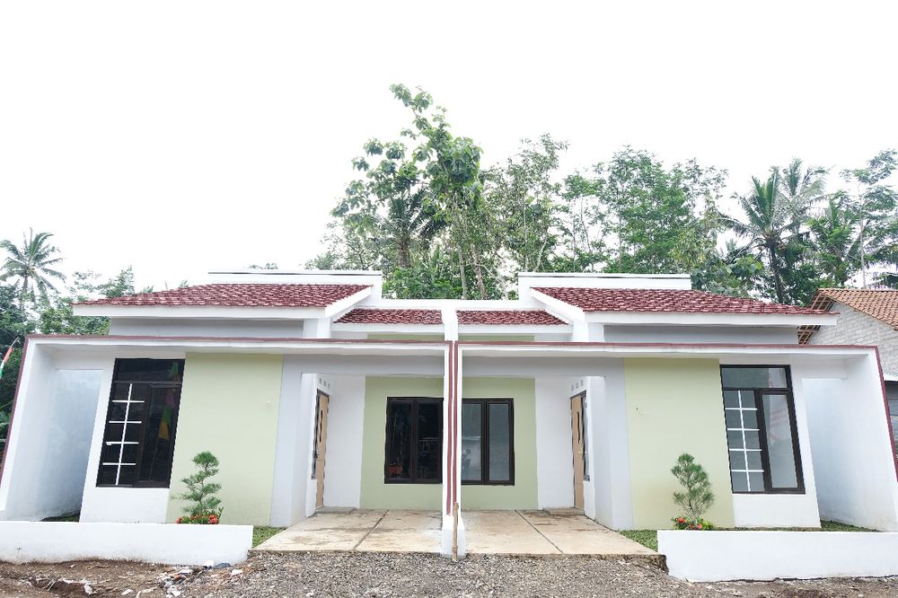 foto tampak rumah tipe Subsidi perumahan Bancar Regency 1 Tuntang