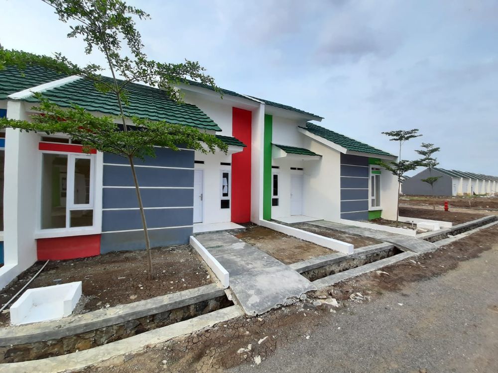 foto tampak rumah tipe 36/88 perumahan PESONA CITRA RESIDENCE 