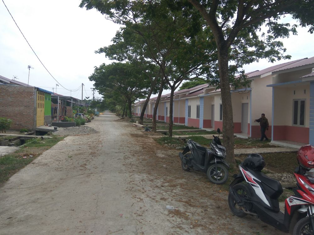 foto tampak rumah tipe 36 perumahan GRIYA MARTUBUNG 3