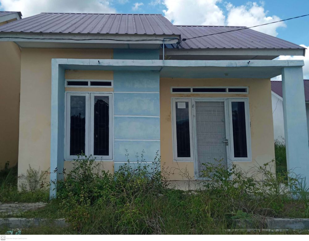foto tampak rumah tipe 36 perumahan Amira residence