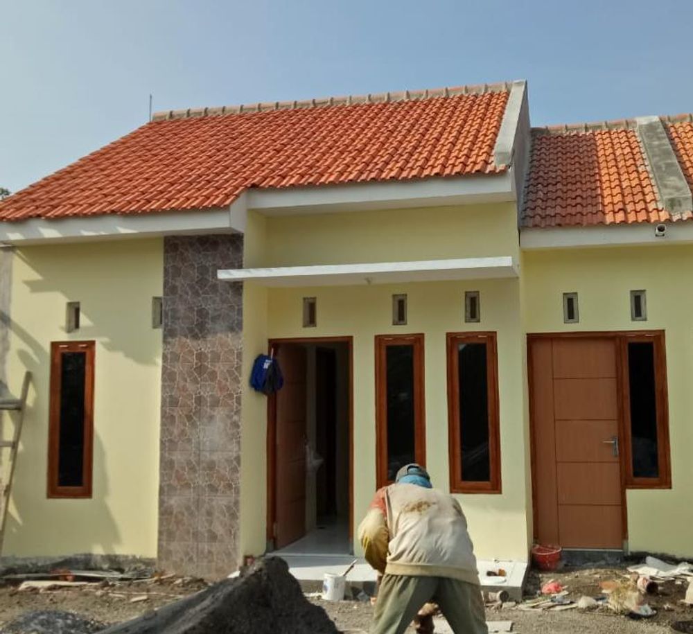 foto tampak rumah tipe 36/63 perumahan SUMBER WARU REGENCY