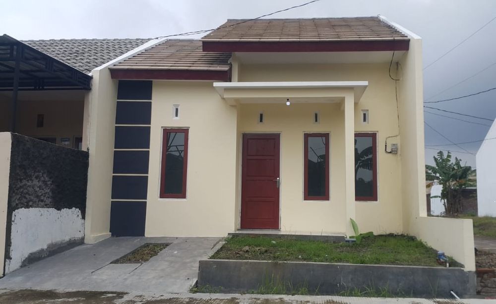 foto tampak rumah tipe 36 perumahan MUTIARA PRIGI