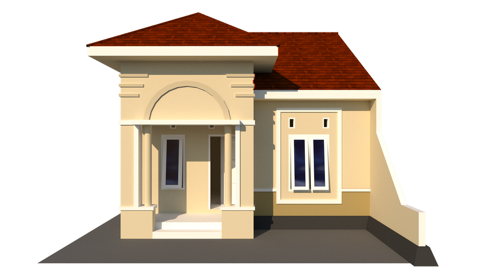 foto tampak rumah tipe 36  perumahan Linda Regency 5
