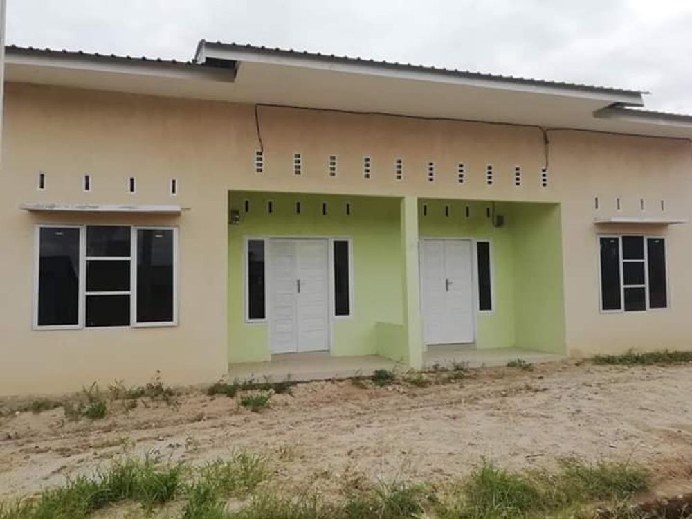 foto tampak rumah tipe 36 perumahan Griya Nato 2 