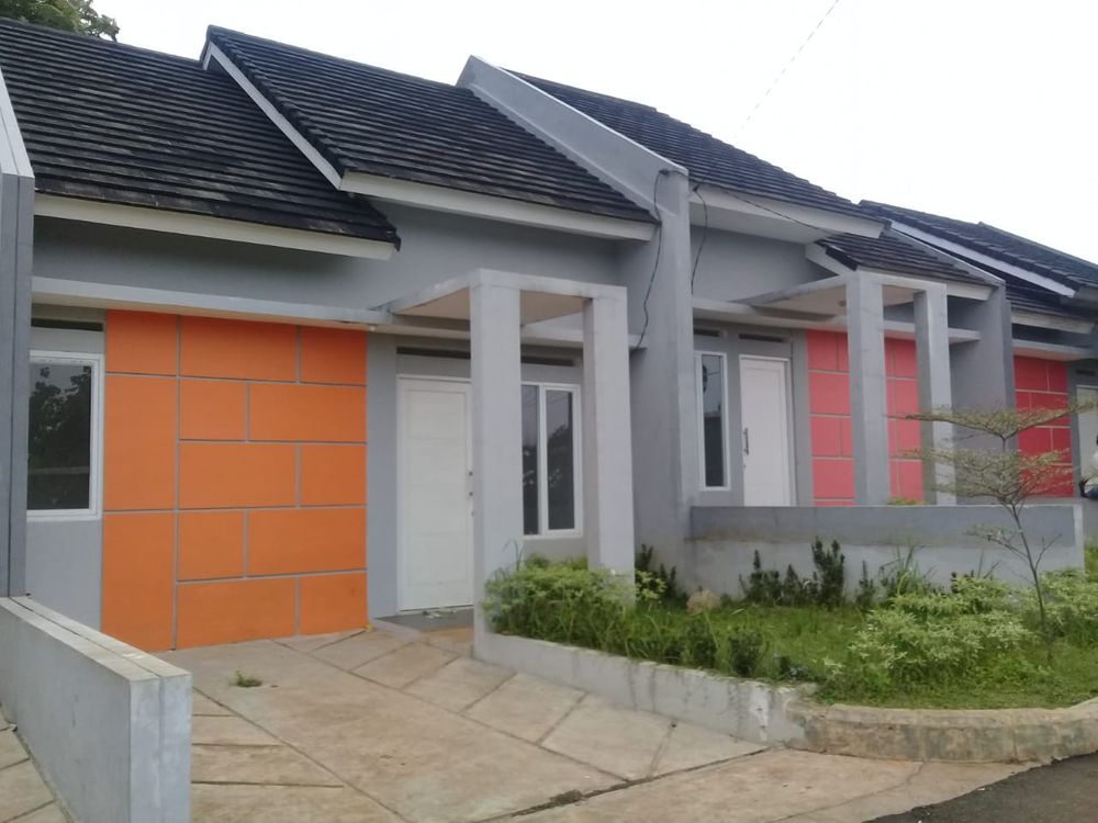 foto tampak rumah tipe 30/60 perumahan GRIYA ELOK CISEENG