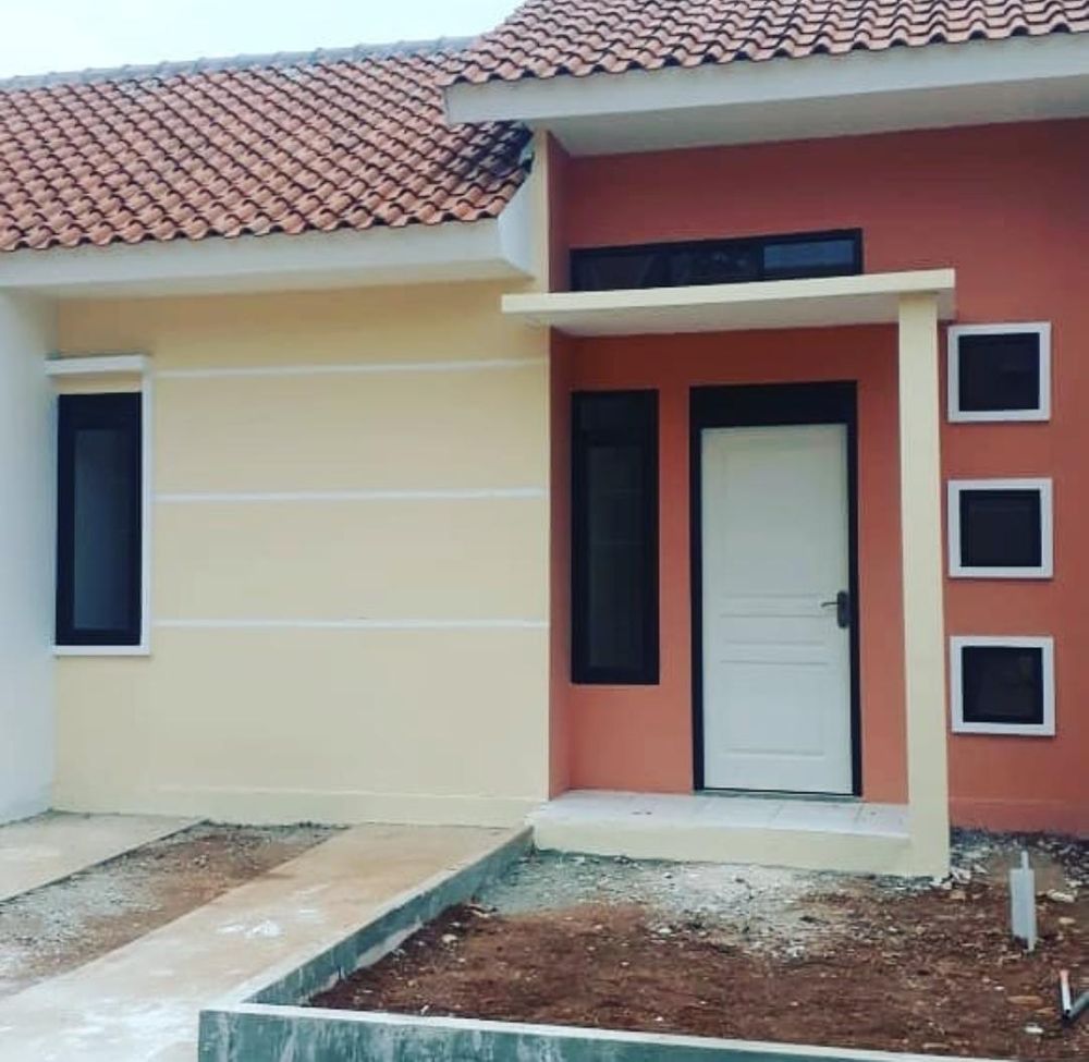 foto tampak rumah tipe 30/60 perumahan ALLE REGENCY