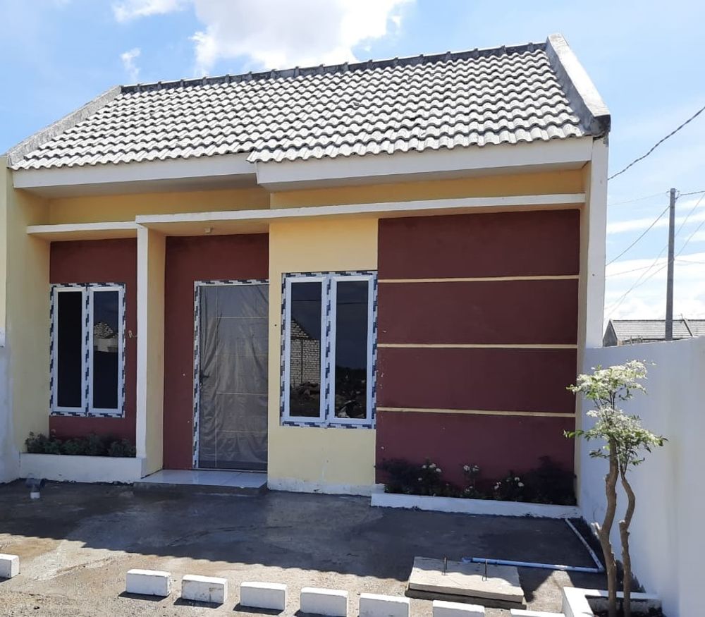 foto tampak rumah tipe 30/60 perumahan KALIBER 2