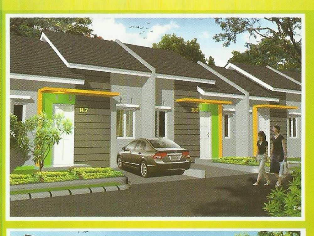 foto tampak rumah tipe 36/72 perumahan PERUMAHAN LAGUNA RAYA RESIDENCE