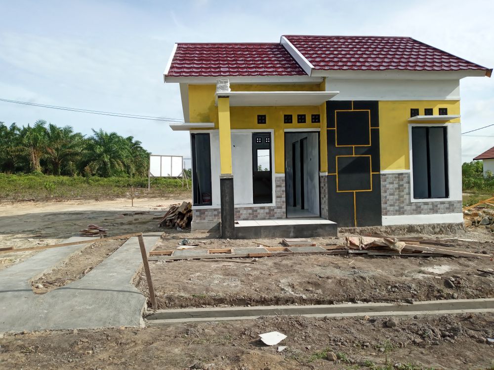 foto tampak rumah tipe 36 subsidi perumahan GRIYA CITRA LESTARI