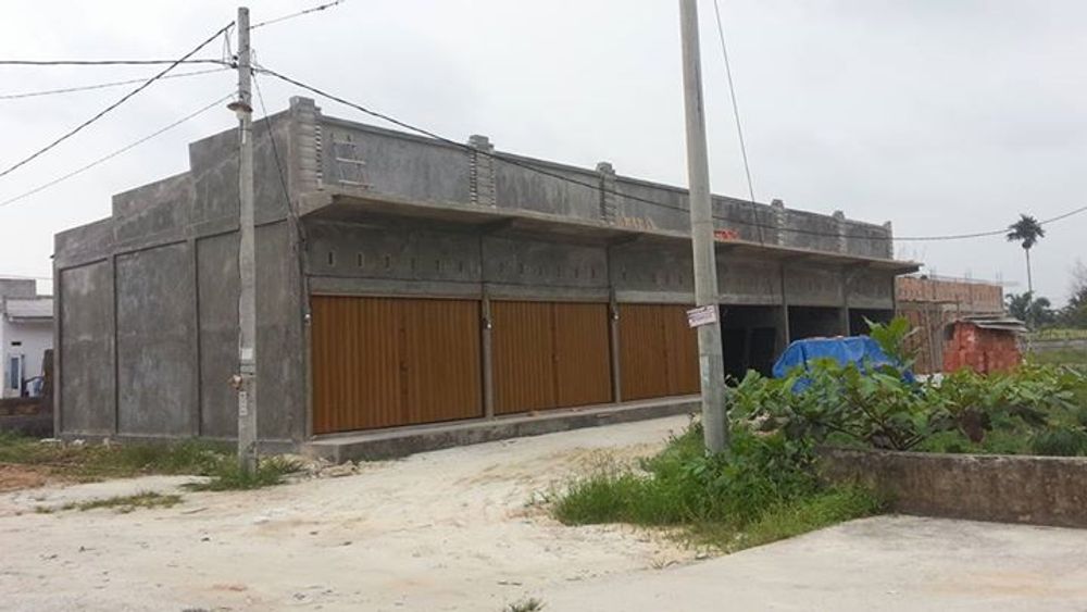 foto tampak rumah tipe RUKO perumahan GESYA PALAS REGENCY