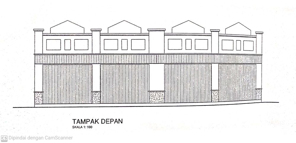 foto tampak rumah tipe 36 perumahan Griya Krasak Permai