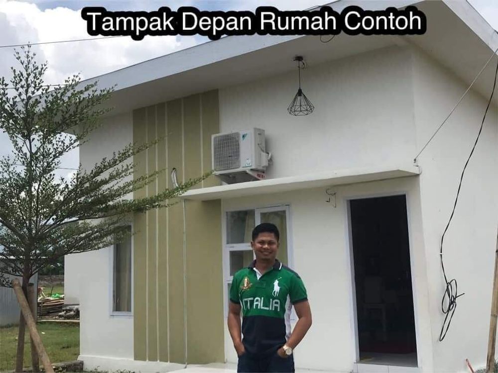 foto tampak rumah tipe 36/91 perumahan GRAND MULIA RESIDENCE