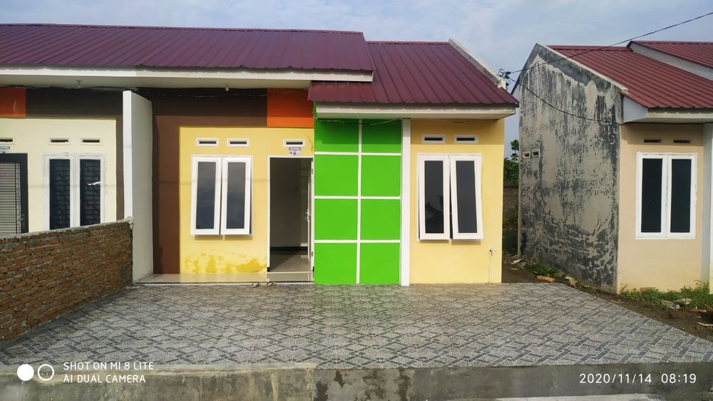 foto tampak rumah tipe 36 perumahan GRIYA AZZAHRA 3