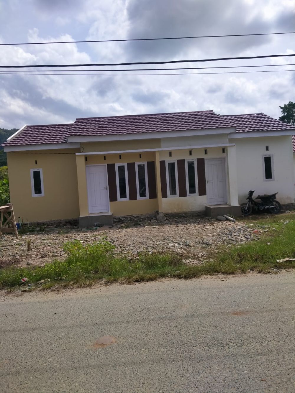 foto tampak rumah tipe 36 perumahan VILLA CITRA INDAH II