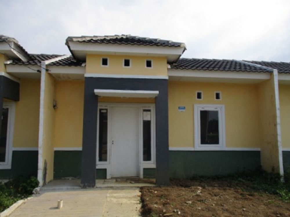 foto tampak rumah tipe 22/72 perumahan GRAMAPURI PERSADA