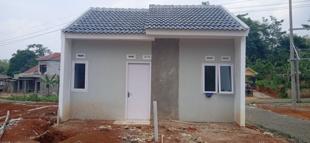 foto tampak rumah tipe 30/60 perumahan PERUMAHAN CIGUDEG ASRI