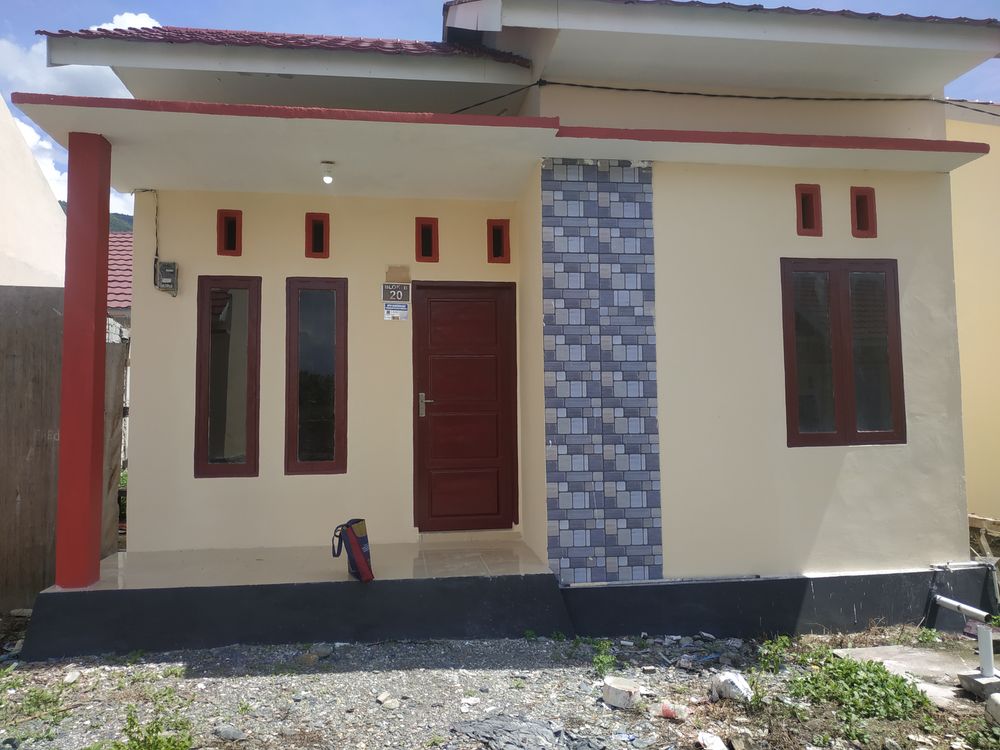 foto tampak rumah tipe 36 perumahan GREEN DUYU MANDIRI 2